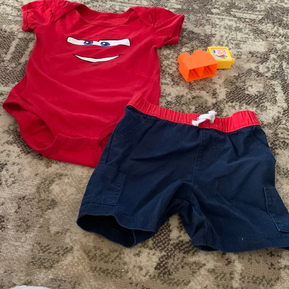 Onsie and Shorts Infant Boy - Picture 1 of 3